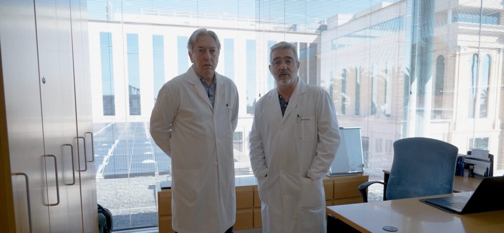 Dr. Biondo y el Dr. Eloy Espin